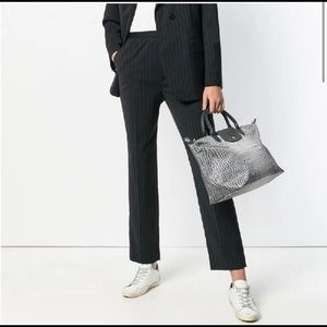 Longchamp Le Pliage Crocodile-print Tote